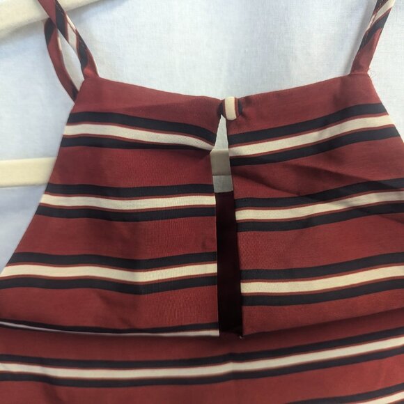 NWT Sugar Lips Cold-Shoulder Dress Size XS Striped - Picture 4 of 15